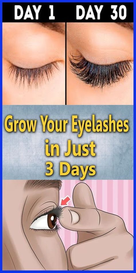 Grow Your Eyelashes In Just 3 Days Eyelash Growth Diy, Grow Your Eyelashes, Diy Eyelash Growth Serum, Get Long Eyelashes, Grow Eyelashes, Sparse Eyebrows, Lashes Extensions, How To Grow Eyelashes, Eyelash Growth Serum