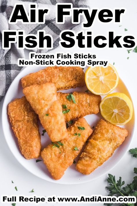 Frozen Fish Sticks In Air Fryer, Fish Sticks In Air Fryer, Air Fryer Fish Sticks, Frozen Fish Recipes, Homemade Potato Wedges, Air Fried Fish, Fry Fish, Frozen Fish, Air Fryer Fish