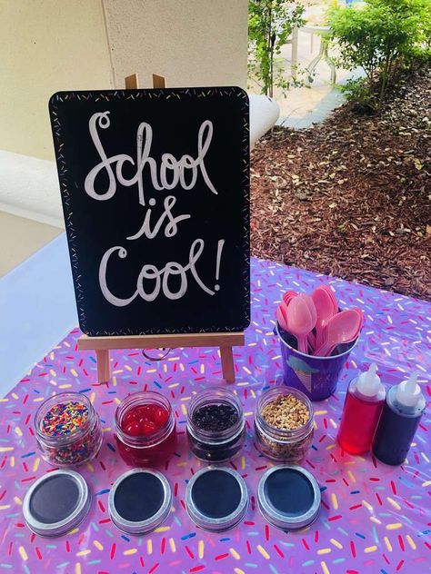 Back To School Pool Party, Back To School Party Ideas, School Party Ideas, Luncheon Ideas, Back To School Breakfast, School Breakfast, Back To School Party, Back 2 School, School Event