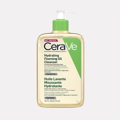 Hydrating Foaming Oil Cleanser, Squalene Oil, Cerave Cleanser, Squalane Oil, Oil Based Cleanser, Oil Cleanser, Skin Cleanse, Benzoic Acid, Body Cleanser