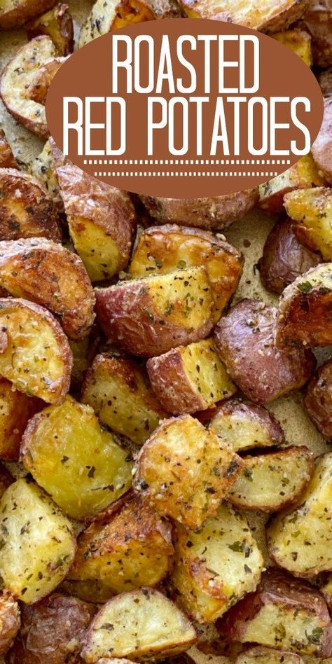 Cooking Red Potatoes, Side Dishes For Salmon, Burger Side Dishes, Red Potato Recipes, Red Potato, Steak Side Dishes, Roasted Red Potatoes, Roasted Potato Recipes, Vegetable Side Dishes Recipes