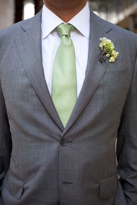 Sage Green Tie, Dark Gray Suit, Light Pink Wedding, Sage Wedding, Sage Green Wedding, Grey Suit, Green Bridesmaid, Green Bridesmaid Dresses, Gray Weddings