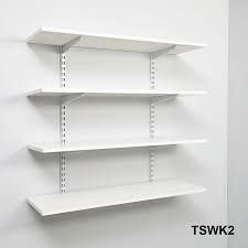 Slot Shelving, Store Shelves Design, Desain Pantry, Store Shelves, Shop Fittings, White Shelves, Shelving Systems, Boutique Interior, Hallway Ideas Entrance Narrow