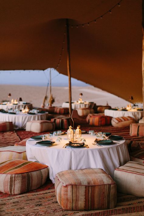 Arabian Tent, Desert Party, Moroccan Tent, Riad Marrakech, Moroccan Wedding, Morocco Travel, Marrakech Morocco, Light Dinner, Desert Wedding