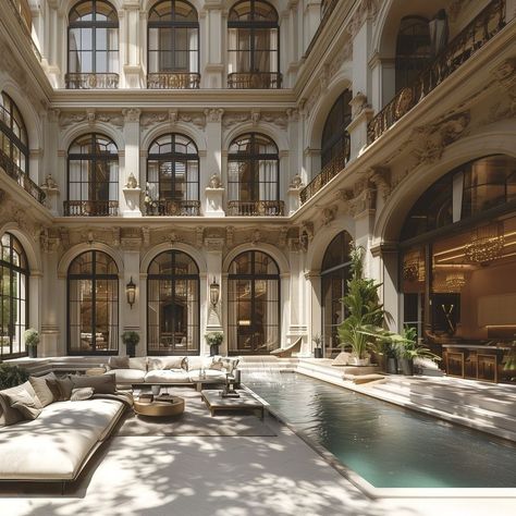 Appart Design on X: "Parisian mansion https://t.co/iL6wblHoBK" / X French Mansion Interior, Rustic Italian Villa, Parisian Mansion, Paris Places, Luxury Mediterranean Homes, French Mansion, Neoclassical House, Parisian House, Classic Hotel