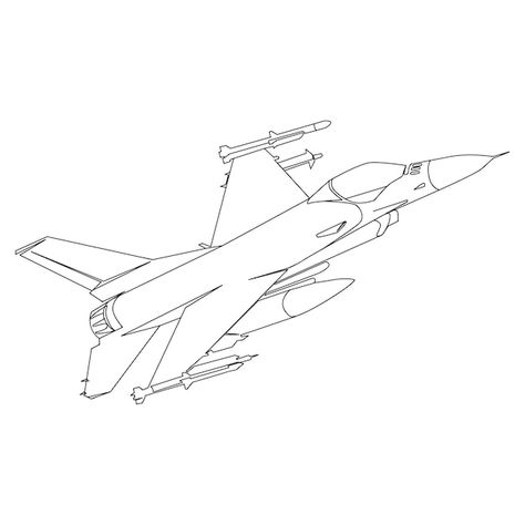 F 16 Tattoo, F16 Drawing, F16 Tattoo, Jet Plane Drawing, Fighter Plane Tattoo, Fighter Jet Drawing, Fighter Jet Tattoo, Jet Drawing, Traceable Drawings