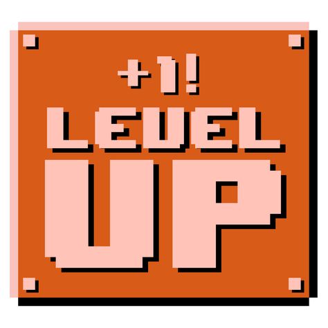 Level Up Your Faith! Level Up Illustration, Platformer Level Design, Level Up Typography, 8 Bit Font, Level Up Design, Game Typography, Up Logo, Retro Arcade, Level 3