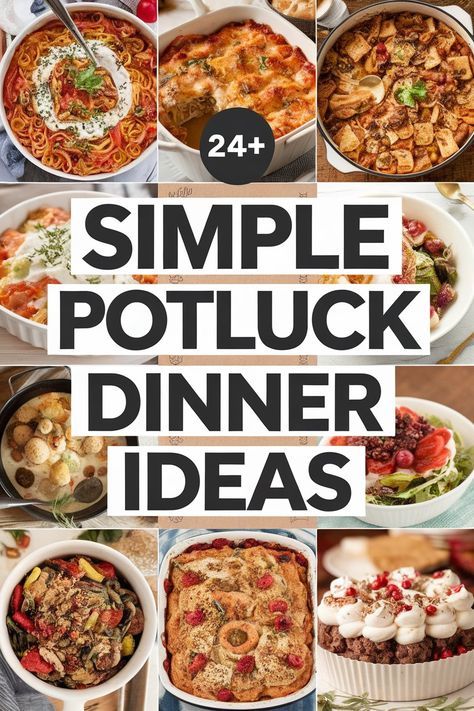 Plan your next gathering with tasty potluck dinner ideas that everyone will enjoy. From easy appetizers to delicious main dishes sweet desserts and sides these recipes will ensure your event is a hit. Perfect for family reunions friends' nights BBQs and church events. Enjoy fun cooking together and creating great memories! https://ostrali.com/potluck-dinner Potluck Dishes Low Carb, Food To Make For Potluck, Dinner For Small Gathering, Banquet Meals Ideas Food, Main Potluck Dishes, Shareable Dishes For Party, Side Dish For Banquet, Best Potluck Main Dishes, Dinner Gathering Ideas