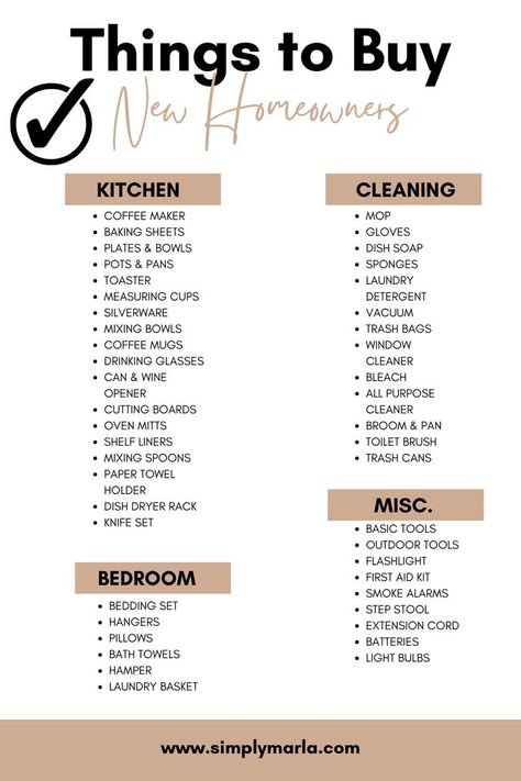 SHOPPING FOR A NEW HOME OR APARTMENT? CONGRATULATIONS!! CHECK OUT THIS HOUSEHOLD ESSENTIALS SHOPPING LIST FOR YOUR FIRST HOME! THIS IS A FREE PRINTABLE SO YOU DO NOT FORGET ANYTHING WHILE SHOPPING FOR YOUR NEW HOME! WE MADE SURE TO INCLUDE ALL OF YOUR ESSENTIALS INCLUDING CLEANING SUPPLIES. I HOPE YOU ENJOY:) #BASICHOUSEHOLDESSENTIALLIST #SHOPPINGLIST #PRINTABLE #CLEANINGSUPPLIES #HOUSEWARMINGGIFT #NEWHOME #FIRSTAPARTMENT #FIRSTHOME #HOMEESSENTIALS House Essentials List, Household Essentials List, Shopping List For New Home, List Of Household Items, Should I Buy It, Tips For Moving Out, First Home Essentials, Homeowner Checklist, First Home Checklist