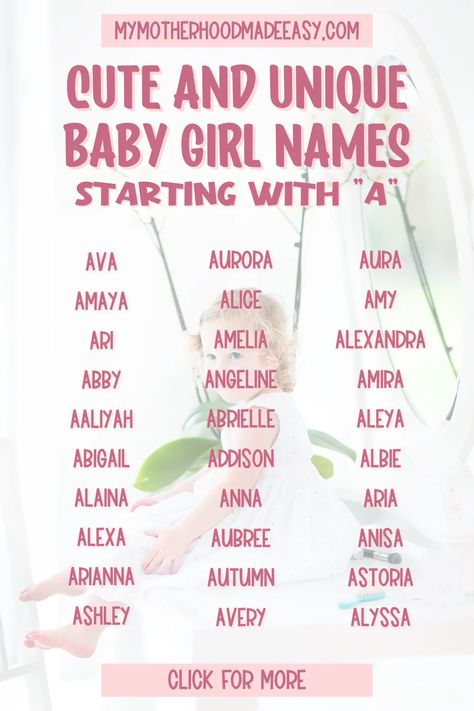 Fantasy Names Starting With A, Unique Baby Girl Names Starting With A, Baby Girl Names Starting With A, Baby Names That Start With A, Names That Start With A, Girl Names That Start With A, Names Starts With A, Baby Names Starting With A, Baby Girl Names Rare