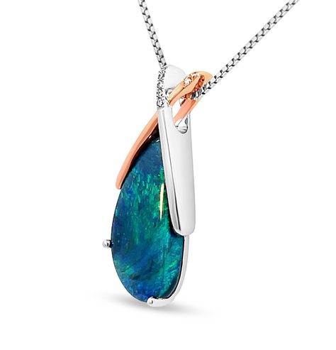 An extremely fashionable design, the “Beaming For Me” black opal pendant presents a mesmerising colour blend of deep blue and green hues. Featuring an attractive black opal hailing from Lightning Ridge, Australia, this gemstone is a perfect gift from mother nature. ⁠ ⁠ This pendant will add a refined touch to your outfit and will remain a timeless stand-out piece in your jewellery collection.⁠ ⁠ ⁠ ⁠ #SpreadHappiness #EthicallySourced #LightningRidgeOpal #RenataBernardDesigns #LimitedEditionBe... Black Opal Pendant, Lightning Ridge Opal, Green Hues, Lightning Ridge, Opal Pendants, Color Blending, Black Opal, Jewellery Collection, Blue And Green