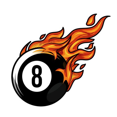 8ball Pool Logo, 8 Pool Ball, Fireball Bottle, 8ball Pool, 8 Pool, Logo Silhouette, Fire Logo, Logo Youtube, Billiard Ball