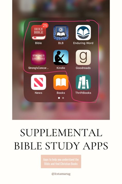 Apps For Bible Study, You Version Bible App, Christian Notes App, Bible Study Accessories, Strongs Concordance, Bible Commentaries, Bible Study Apps, Reading Your Bible, Christian Tips