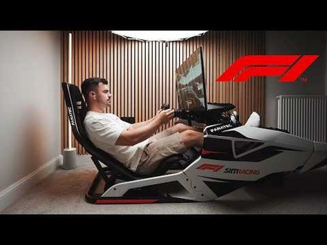 (42) I Built My Dream Formula 1 Racing Simulator - (F1 24 Sim Setup) - YouTube F1 Simulator, Racing Setup, Formula 1 Racing, Racing Simulator, F1 Racing, Gaming Setup, My Dream, Formula 1, Game Room