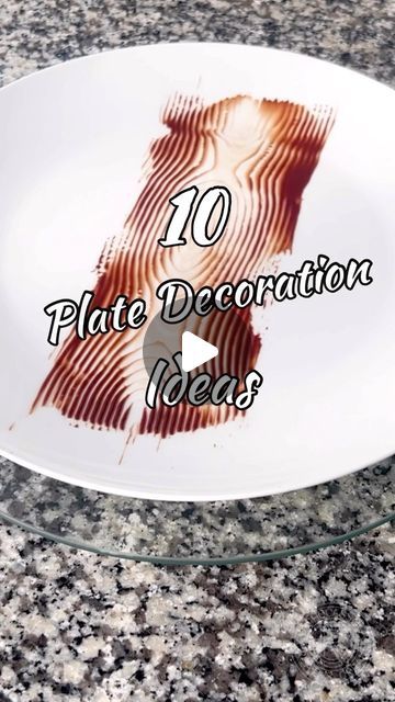 15K likes, 78 comments - dives_josh 建立於 March 2, 2023 : "10 Creative Plate Decoration Ideas 💡 #foodislove #platingideas #inspiringart #instafood #p..." Pastry Plate Decoration, Chocolate Plate Decoration, Dessert Plate Decoration, Plate Decoration Ideas, Paint Decoration, Plating Ideas, Plate Presentation, Chocolate Garnishes, Plate Decoration