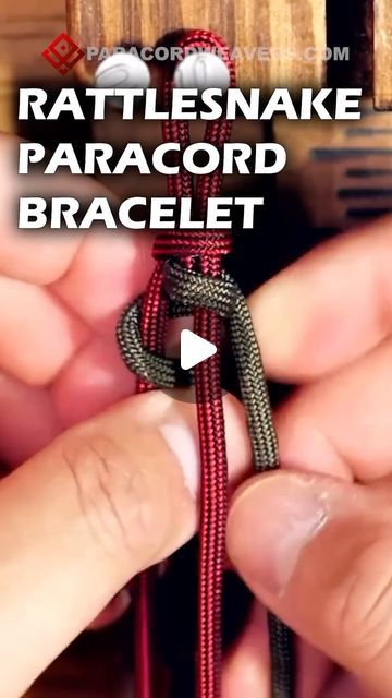 Paracord Weavers LLC on Instagram: "Rattlesnake Paracord Bracelet🐍

Best paracord, tools and jigs linked in bio🫣

#paracordweavers #paracordbracelet #survivalgear #paracord" Braiding Paracord Diy, Paradors Knots, Paracord Knots Instructions Step By Step, Cool Paracord Bracelets, Stitched Paracord Bracelet, Paracord Gift Ideas, Paracord Wrap Handle Tutorials, Easy Paracord Projects, How To Make A Paracord Bracelet