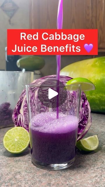 Modesto Joseph Garcia on Instagram: "Red Cabbage Juice Benefits 💜 #growyourown #redcabbage #redcabbagejuice #detox #growyourownfood #growyourownlives #healthiswealth #nature #natureheals #fruitheals #healingfruits #fruit #vegetables #juice #fruitjuice #vegetablejuice #vitamins #nutrients #anticancertips #explore #explorepage" Red Cabbage Juice Benefits, Purple Cabbage Juice Benefits, Red Cabbage Benefits, Purple Cabbage Juice, Cabbage Juice Benefits, Red Cabbage Juice, Pineapple Juice Benefits, Cabbage Juice, Juice Benefits