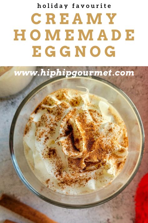 eggnog with whipped cream and cinnamon next to two cinnamon sticks Eggnog Recipe Martha Stewart, Diy Egg Nog Homemade Eggnog, Eggnog Recipe Homemade Easy, Homemade Egg Nog Easy, Home Made Egg Nog Recipe, How To Make Homemade Eggnog, Home Made Eggnog Recipes, Egg Nog With Rum, Best Egg Nog Recipe Homemade