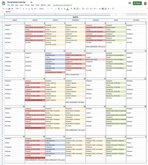 sm-calendar Content Calender Planner, Content Calendar Excel, Social Media Calendar Template Excel, Content Calendar Template Excel, Social Media Schedule Template, Marketing Planning Calendar, Ventilating Needle, Social Media Content Calendar Template, Social Media Calendar Template