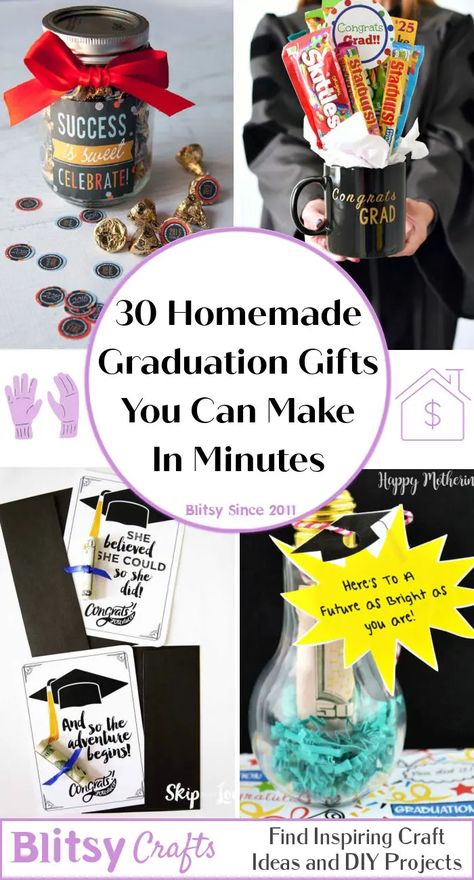 Easy Diy Graduation Gifts, Unique Graduation Gifts High Schools, Elementary Graduation Gifts, Cheap Graduation Gifts, Small Graduation Gift, Inexpensive Graduation Gifts, Homemade Graduation Gifts, Diy Graduation Gift, Middle School Graduation Gifts