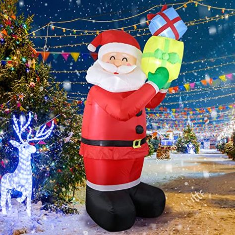 Blow Up Santa, Tractor Decor, Inflatable Christmas Decorations Outdoor, Inflatable Christmas Decorations, Inflatable Santa, Holiday Inflatables, Inflatable Decorations, Halloween Inflatables, Giant Inflatable