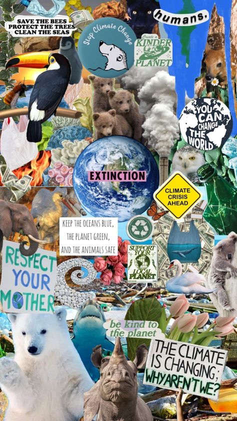 save our planet 🌎 #nature #earth #savetheearth #savetheplanet #recycle #climatecrisis #climatechange #animals #pollution Save Animals Poster, Save Planet Earth, Planet Poster, Earth Poster, Save Environment, Wildlife Biologist, Marine Pollution, Environmental Law, Save Our Planet