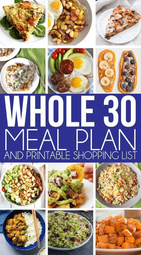 Snacks Whole 30, Meal Plan For Week, Meal Schedule, 30 Diet, Whole 30 Meal Plan, Printable Recipes, Whole 30 Diet, Ketogenic Diet Meal Plan, Paleo Lunch