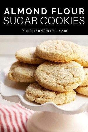 Almond Flour Sugar Cookie Recipe, Almond Flour Sugar Cookies, Healthier Cookies, Almond Flour Desserts, Almond Flour Recipes Cookies, Easy Dough, Flourless Desserts, Glutenfri Baking, The Egg Diet