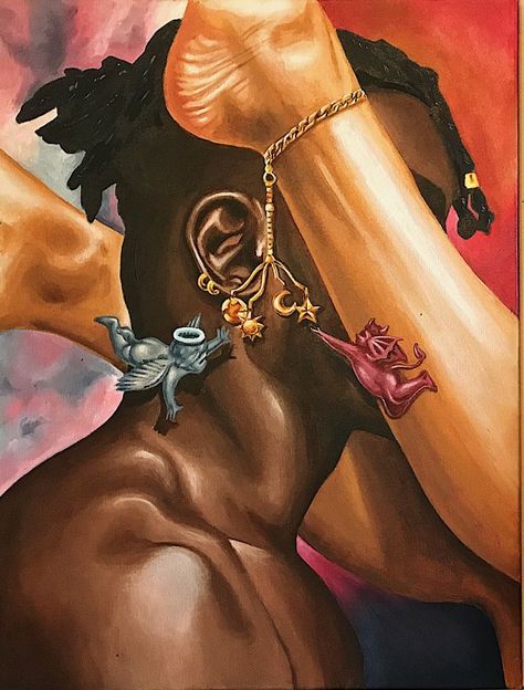 Afrocentric Art, Black Art Painting, Black Artwork, Black Art Pictures, Black Love Art, Dope Art, Afro Art, African American Art, Magic Art