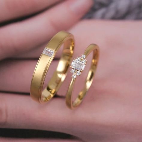 Wedding Rings Sets His And Hers, Couple Ring Design, Engagement Rings Couple, Gold Earrings Models, Fancy Jewelry Necklace, Ruby Ring Gold, Bridal Jewellery Design, Cute Engagement Rings, Antique Jewellery Designs