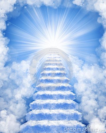 cloud image | ... Made Of Clouds To Heaven Royalty Free Stock Photo - Image: 18241525 Heaven Images, Heaven Pictures, Heaven Painting, Stairs To Heaven, Blue Sky Clouds, Heaven Art, Way To Heaven, Stairway To Heaven, Jesus Pictures