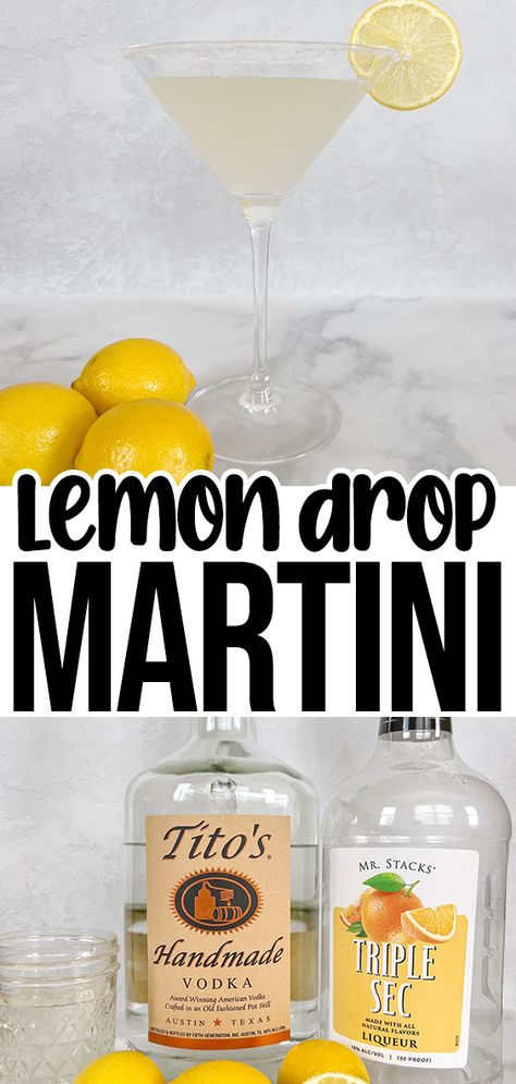 Lemon Drop Alcohol Drink, Pitcher Lemon Drop Martini, Lemon Drop Martini Recipe For A Crowd, Lemon Drop Pitcher, Lemon Drop Pitcher Recipe, Lemon Drops Drink Recipe, Lemon Vodka Cocktails, Lemondrop Martini Recipe, Lemon Drop Shots Recipe