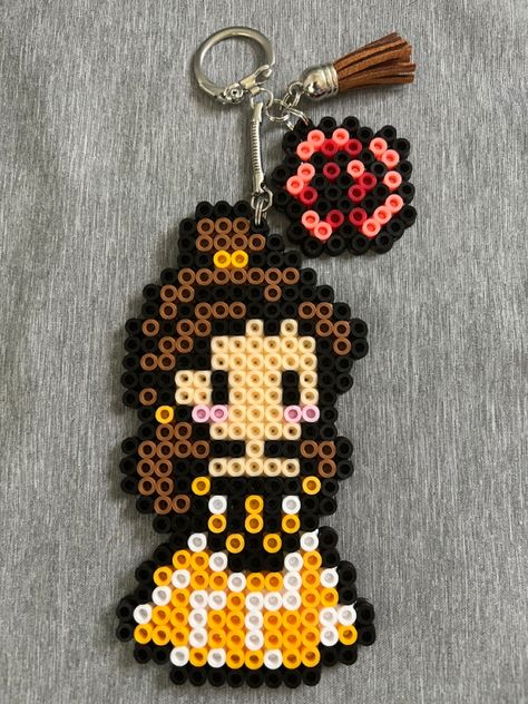 Fuse Beads Disney, Perler Keychain, Hama Beads Disney, Hama Disney, Mini Hama Beads, Melty Bead Designs, Hama Art, Melt Beads Patterns, Hama Mini