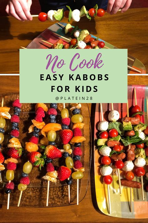 Veggie Kabobs Raw, Kid Kabobs, Hawaiian Kabobs, Easy Kabobs, Fruit Kabobs Kids, Dessert Kabobs, Thanksgiving Veggies, Kids Veggies, Veggie Kabobs