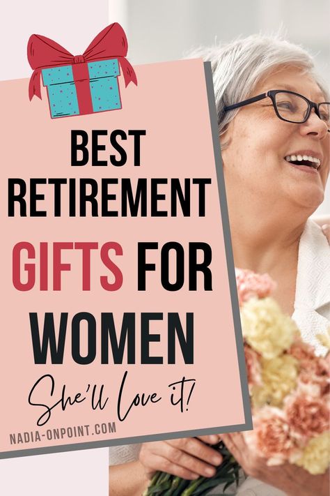 Gift Ideas for Women! Here are some of the best retirement gifts for women! They are unique and fun. They will make the perfect retirement gifts for older women. From bags to travel wraps and shirts, these are the best retirement gifts for women ideas. #retirement #women #gift Retirement Gift Wrapping Ideas, Christian Retirement Gifts, Retirement Jewelry For Women, Retirement Gift Baskets For Women, Good Retirement Gifts For Women, Small Retirement Gift Ideas, Cute Retirement Gift Ideas, Gift Ideas For Retirement For Women, Retirement Present Ideas