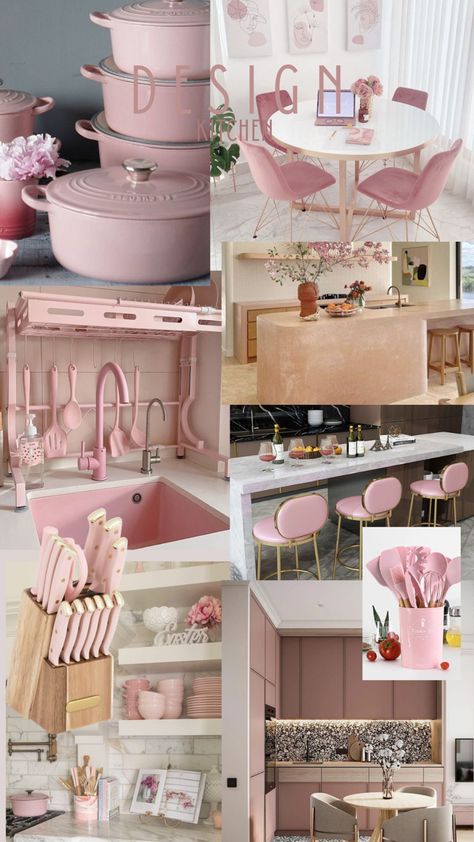 Pink kitchen deco ideas pink Kitchen design inspiration  how to incorporate pink into your kitchen trending pink kitchen design modern pink kitchen ideas pink kitchen color scheme bold and beautiful pink kitchen inspiration creating a feminine pink kitchen  elegant pink kitchen design ideas small pink kitchen design tips. Pink aesthetic  pink aesthetic home deco Pastel Pink Kitchen Aesthetic, Pink Kitchen Decor Aesthetic, Subtle Pink Kitchen, Pink Theme Kitchen, Pink Kitchen Decor Ideas, House Pink Aesthetic, Pink And Gold Kitchen, Pink House Aesthetic, Pink Kitchen Aesthetic