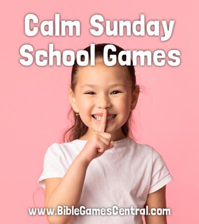 Looking for fun Sunday School games that do not get kids overly excited? Or Bible games to help settle children down before you transition to a Bible lesson? Here are some of our favorites. Sunday School Games Elementary Bible Activities, Childrens Church Games Activities, Sunday School Review Games For Kids, Children's Church Games, Transition Games For Kids, End Of Year Sunday School Activities, Games For Bible School, Bible Skills Games For Kids, Fun Bible Games For Kids