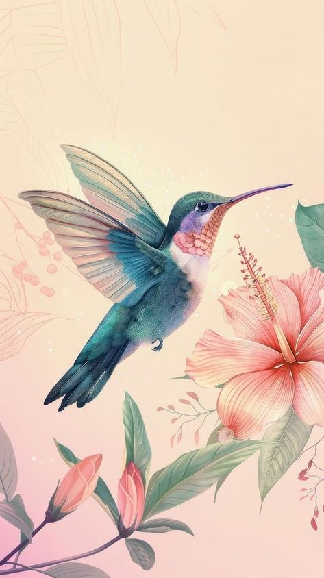 Wallpaper hummingbirds drawing animal sketch. | premium image by rawpixel.com / nun Katniss Wallpaper, Hummingbirds Drawing, Watercolor Iphone Wallpaper, Hummingbird Wallpaper, Hummingbird Drawing, Hummingbird Watercolor, Watercolor Wallpaper Iphone, Animal Sketch, Watercolor Hummingbird