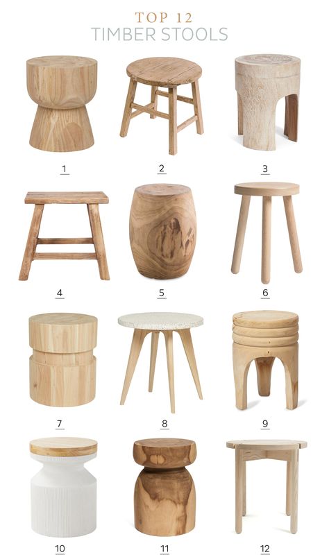 Bathroom Stool, Small Bedrooms, Home Magazine, Stool Design, Wood Stool, Wooden Stools, Bedroom Designs, Room Decorations, House And Home Magazine