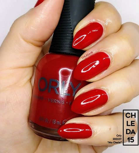 Red Gel Polish, Red Gel Nails, Ma Cherie, June 2022, True Red, Gel Polish, Gel Nails, Nail Polish, Nails