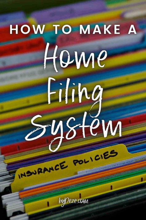 Filing Systems For Home, How To Organize Files At Home, File System Organization Home, Home Filing System Categories Free Printable, Organizing Files At Home, What Paperwork Do I Need To Keep, Home Filing System Ideas, Home Filing System Categories, Filing Categories