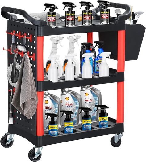 Car Wash Organization Garage, Car Detail Shop Ideas, Car Detailing Garage Ideas, Car Wash Ideas, Detailing Garage Ideas, Car Detailing Garage, Car Detailing Shop, Car Shop Garage, Car Detail Shop