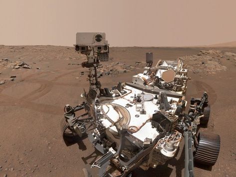 NASA Perseverance rover snaps selfies at historic Mars sample site Perseverance Rover, Nasa, Astronomy, Planets