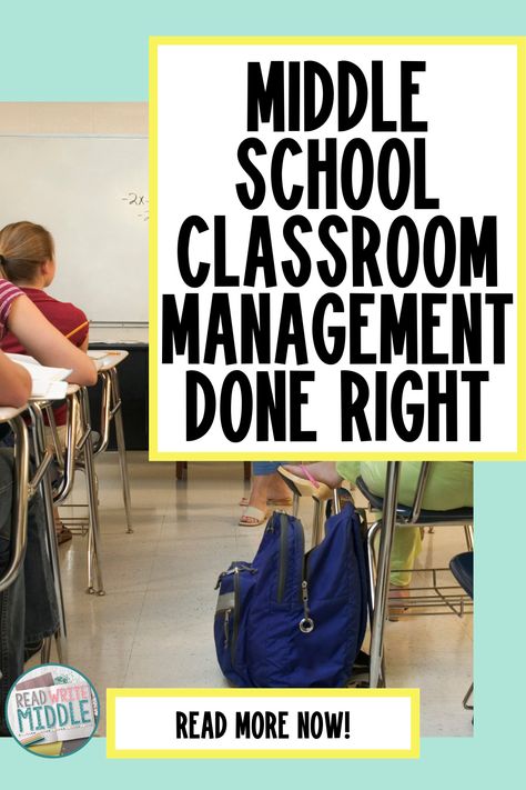 As a middle school teacher, it can be hard to manage difficult classes. But don't worry - help is here! Learn helpful classroom management tips and strategies to gain control in your 6th, 7th, or 8th grade classroom! You will be ready to start class and the year off on the right foot with these middle school classroom management ideas! Controlling Talking In The Classroom, Middle School Expectations, How To Be A Good Student Middle School, Classroom Contract Middle School, 6th Grade Classroom Set Up Middle School, Middle School Classroom Management Ideas, Junior High Classroom Management, Classroom Expectations Middle School, Middle School Teaching Strategies