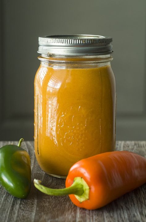 Banana Pepper Sauce Recipe, Banana Pepper Hot Sauce, Wonton Cups Appetizers, Canning Banana Peppers, Recipes With Banana Peppers, Sweet Banana Peppers, Hot Banana Peppers, Hot Pepper Recipes, Homemade Hot Sauce