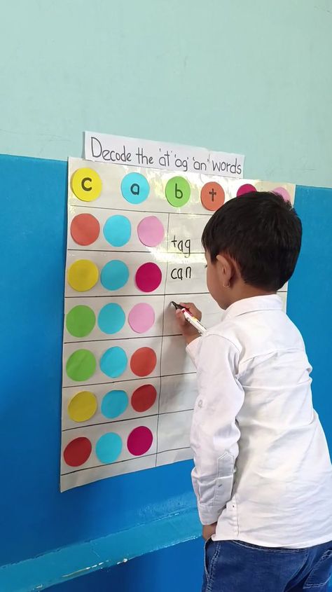 #Learning_activities🤗 #decode_the_words #Gothatar_branch🤩🤩🤩 | By Euro-Star Montessori school | Facebook Morning Activities For Preschool, Learning Stations Kindergarten, English Learning Materials, Activities For Kg Student, Learning Activities 1st Grade, Ukg Class Activities, Classroom Activity For Kids, Learning Games For Kindergarten, English Activities For Grade 1