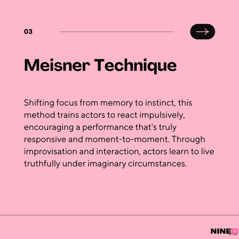 Find your method to the madness of acting in our breakdown of the top techniques used in the industry 🙌 #actingtechniques #actingtips Practice Scripts For Acting, Actor Affirmations, Acting Lines, Acting Aesthetics, Actors Advice, Actress Lifestyle, Acting Advice, Acting Monologues, Method Acting