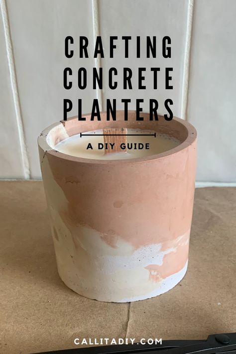 Unleash your creativity with DIY Concrete Planters! Elevate your greenery game with these stylish and durable planters that add a touch of modern flair to any space. Our step-by-step crafting guide makes it easy to mold and shape concrete into unique and personalized planters for your indoor or outdoor garden. From geometric designs to minimalist shapes, the possibilities are endless. Get your hands dirty and craft your own concrete planters today! #DIY #ConcretePlanters #Gardening #HomeDecor Reusable Concrete Molds Diy, How To Make Concrete Molds, Making Concrete Pots, Making Concrete Planters, Concrete Pots Diy Planters, Cement Vases Diy, Cement Crafts Concrete Projects, Concrete Pots Diy, Concrete Crafts Ideas