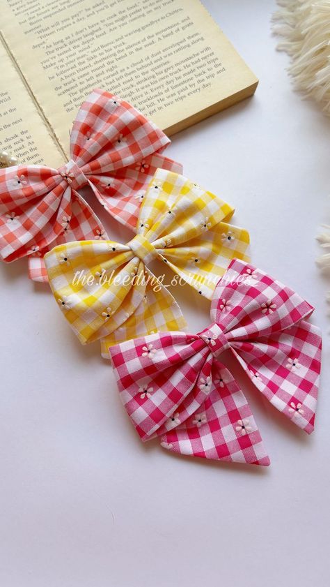 bleeding_scrunchies by Anisha ❤️ | Pigtails Bow 🦋 Follow us for me @the.bleeding_scrunchies_ #shopnow #pigtailbows #pigtail #bows #bow #bowmaking #is… | Instagram Pig Tail Bows, Hair Bows Diy Ribbon, Diy Makeup Bag, Pigtail Bows, Bows Diy Ribbon, Bows Diy, Bow Making, Hair Ribbon, Mini Bows