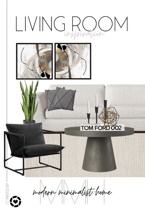 Coffee Table Decor Modern, Amazon Living Room, Living Room Throw Pillows, Modern Living Room Black, Accent Chair Living Room, Table Decor Modern, Modern Hacienda, Accent Chair Modern, Modern White Living Room